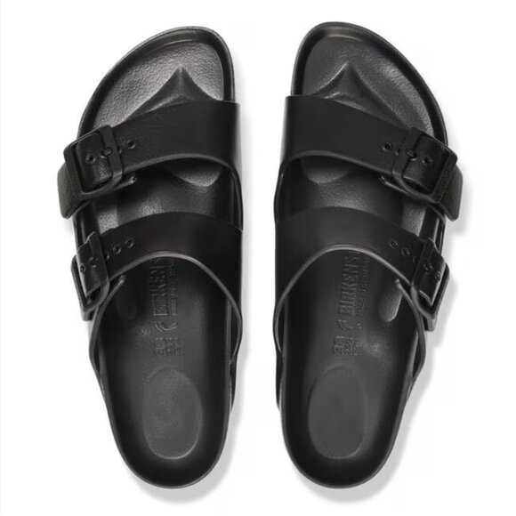 Birkenstock Men's Arizona EVA Sandals Black Size 42 (9-9.5) - Picture 1 of 7